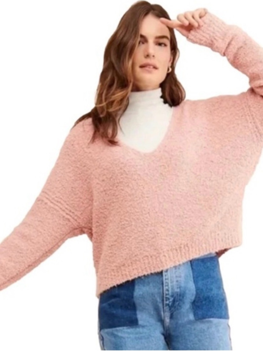 Free People Women's Finders Keepers V-Neck Sweater